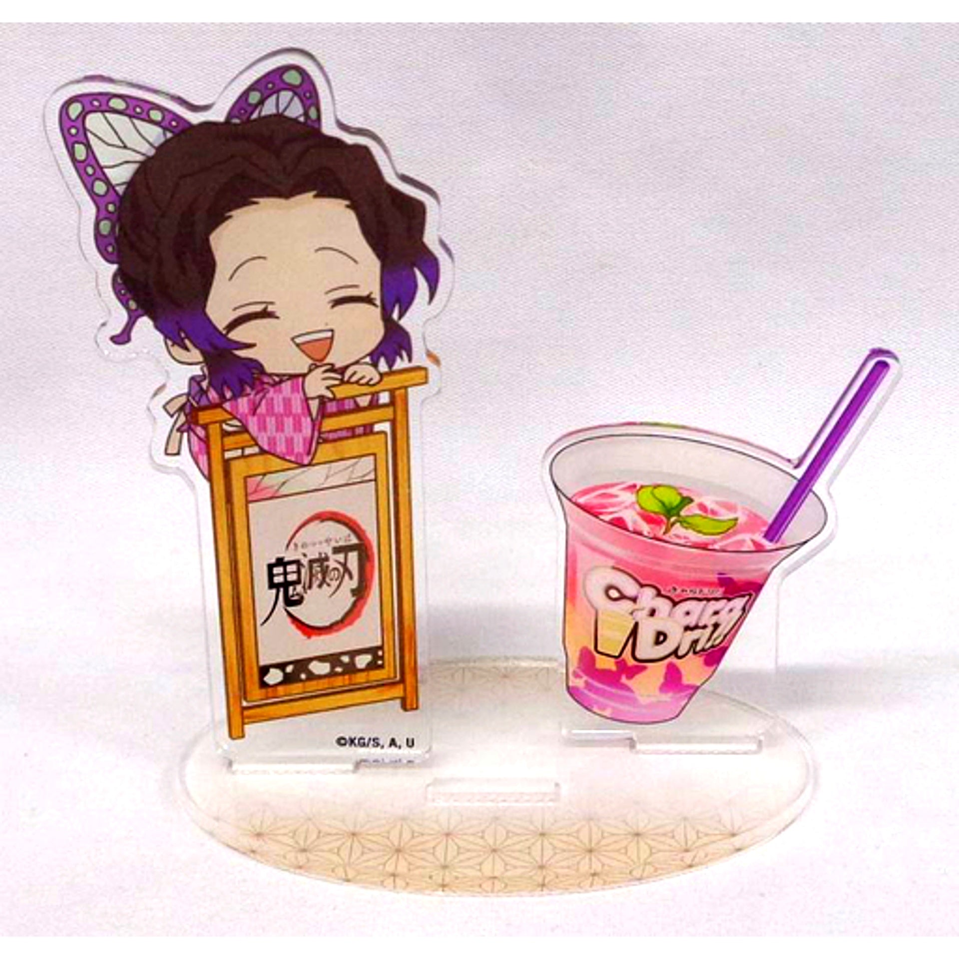 Shinobu Kocho Demon Slayer: Kimetsu no Yaiba x CharaDri Mini Character Acrylic Stand [USED]