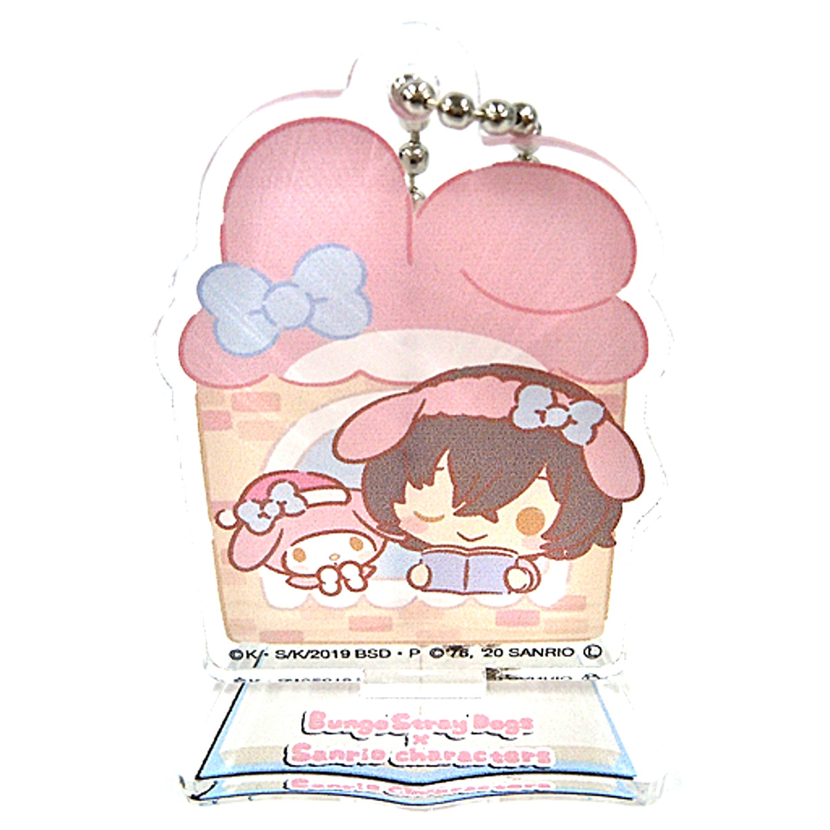 Osamu Dazai x My Melody Bungo Stray Dogs x Sanrio Characters Acrylic Stand Ouchi [USED]