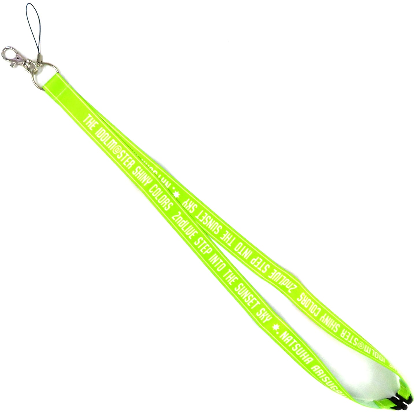 Natsuha Arisugawa 2ndLIVE Ver. THE IDOLMASTER SHINY COLORS Official Neck Strap STEP INTO THE SUNSET SKY [USED]