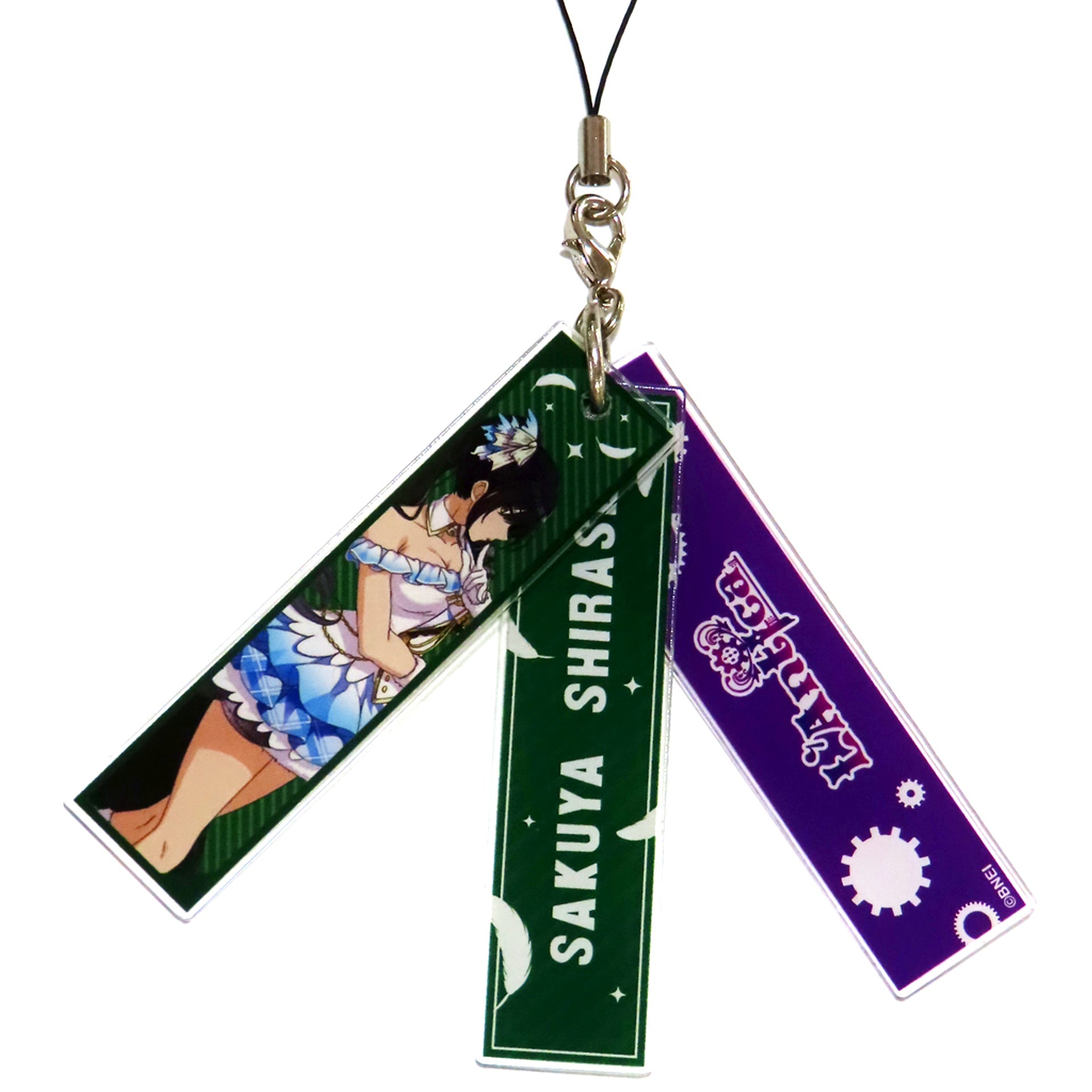 Sakuya Shirase 2ndLIVE Ver. THE IDOLMASTER SHINY COLORS Official Name Acrylic Keychain STEP INTO THE SUNSET SKY [USED]