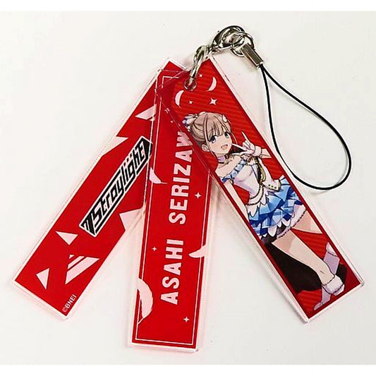 Asahi Serizawa 2ndLIVE Ver. THE IDOLM@STER SHINY COLORS Official Name Acrylic Keychain 2ndLIVE STEP INTO THE SUNSET SKY [USED]
