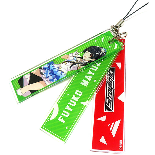 Fuyuko Mayuzumi 2ndLIVE Ver. THE IDOLM@STER SHINY COLORS Official Name Acrylic Keychain 2ndLIVE STEP INTO THE SUNSET SKY [USED]