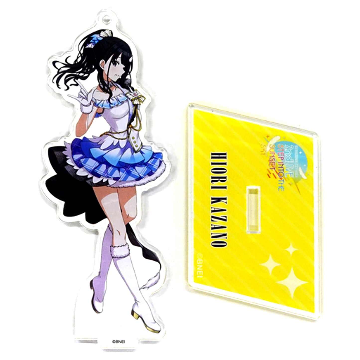 Hiori Kazano THE IDOLM@STER SHINY COLORS Official Acrylic Stand Keychain 2ndLIVE STEP INTO THE SUNSET SKY 2ndLIVE ver. [USED]