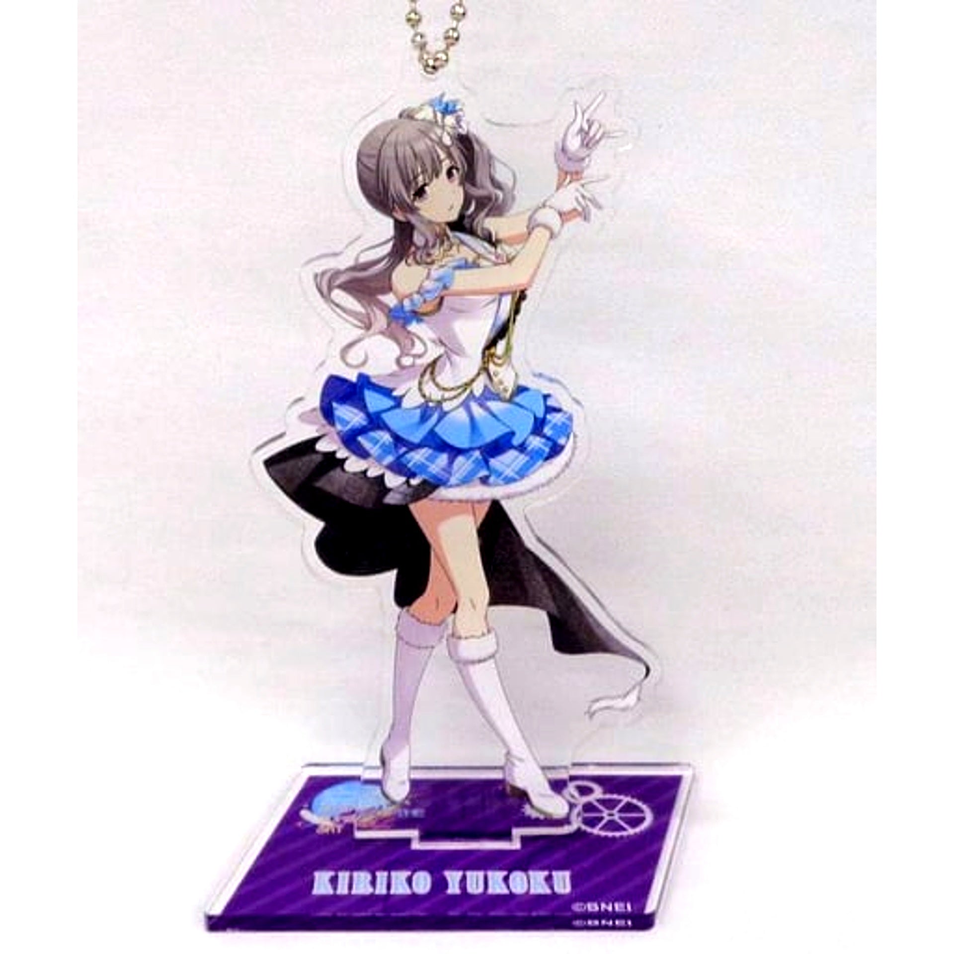 Kiriko Yukoku 2ndLIVE Ver. THE IDOLM@STER SHINY COLORS Official Acrylic Stand Keychain 2ndLIVE STEP INTO THE SUNSET SKY [USED]