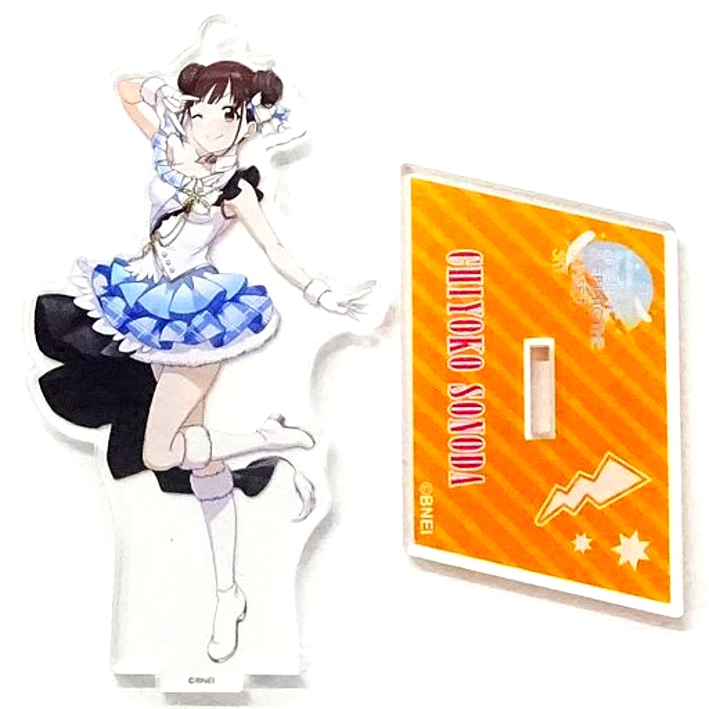 Chiyoko Sonoda THE IDOLM@STER SHINY COLORS Official Acrylic Stand Keychain 2ndLIVE STEP INTO THE SUNSET SKY 2ndLIVE ver. [USED]