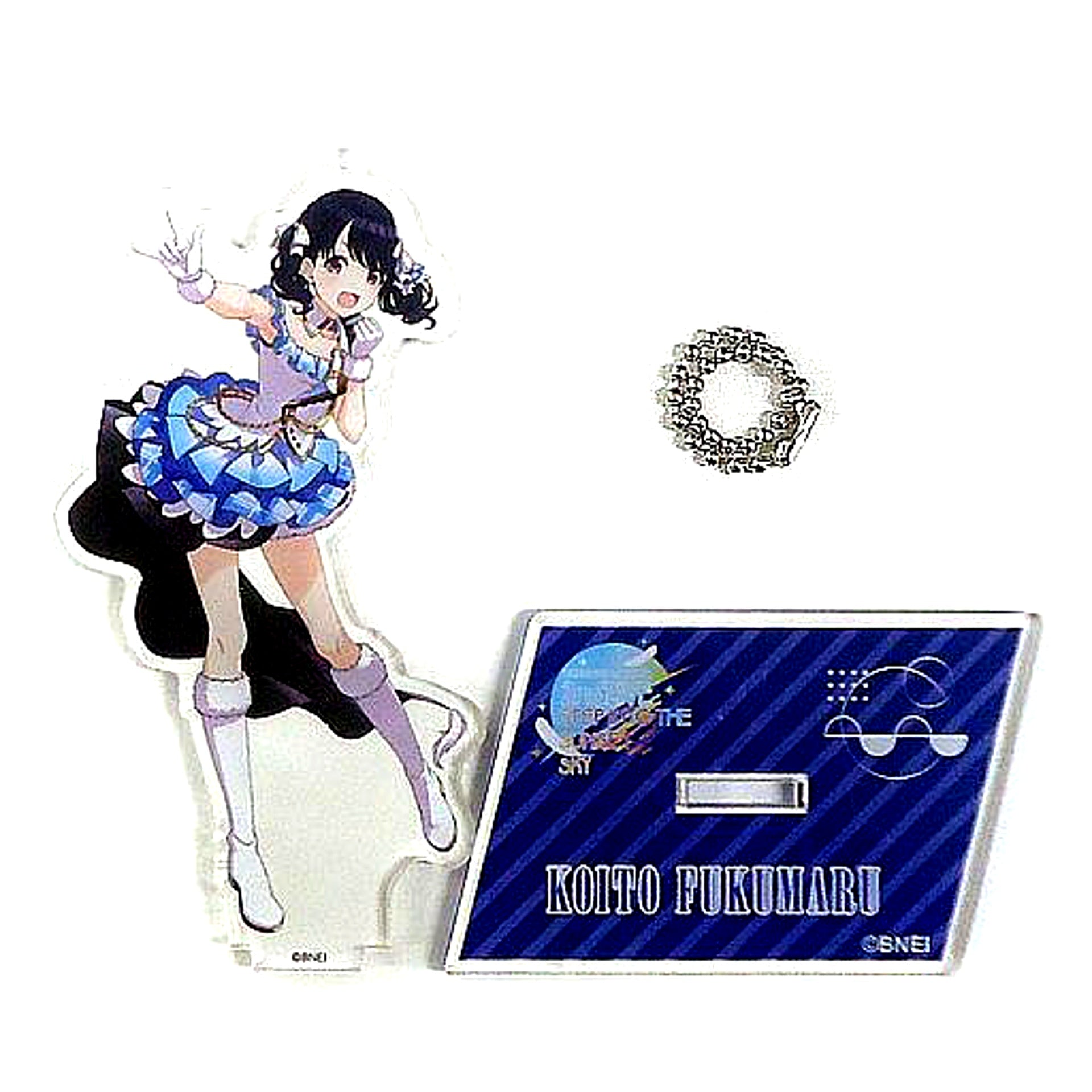 Koito Fukumaru 2ndLIVE Ver. THE IDOLMASTER SHINY COLORS Official Acrylic Stand Keychain STEP INTO THE SUNSET SKY [USED]