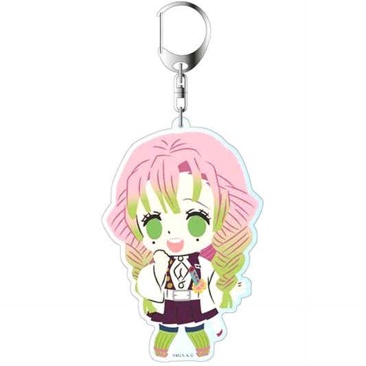 Mitsuri Kanroji Deforme Ver Demon Slayer Kimetsu no Yaiba Deka Keychain [USED]