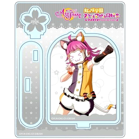 Rina Tennoji Waku Waku Animal Ver. Acrylic Stand Love Live! School Idol Festival ALL STARS [USED]