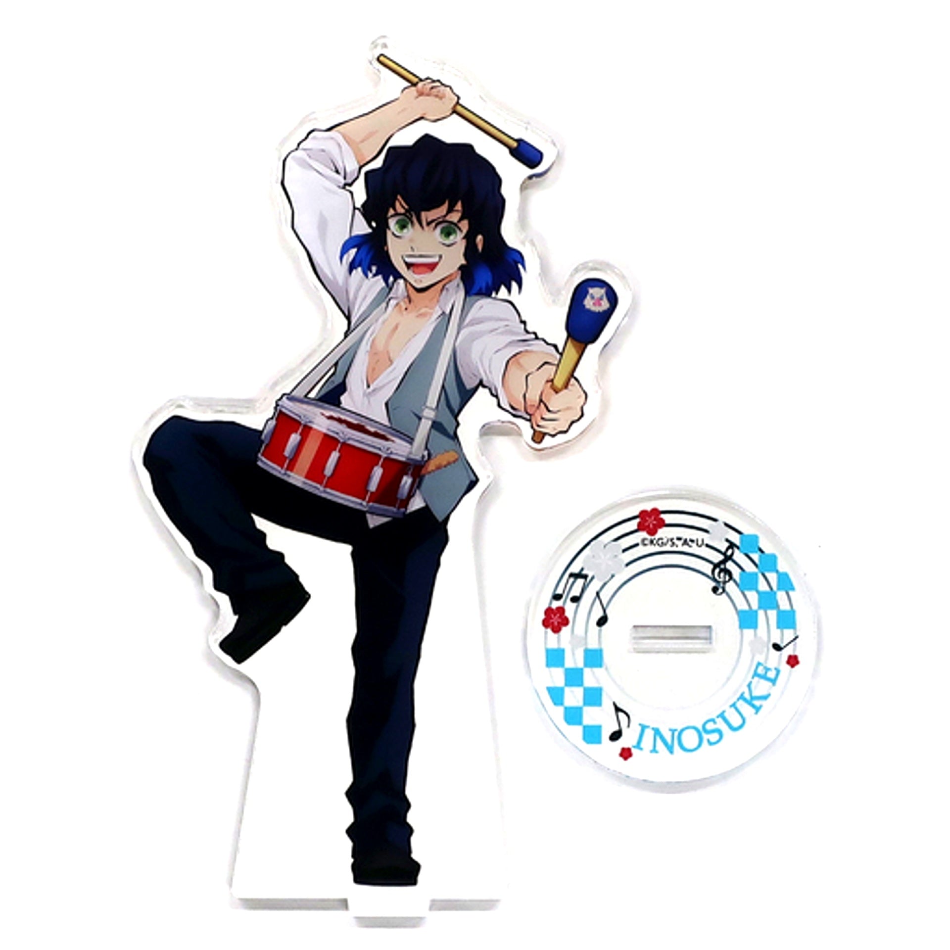 Inosuke Hashibira Acrylic Stand BIG Demon Slayer: Kimetsu no Yaiba x Don Quijote [USED]