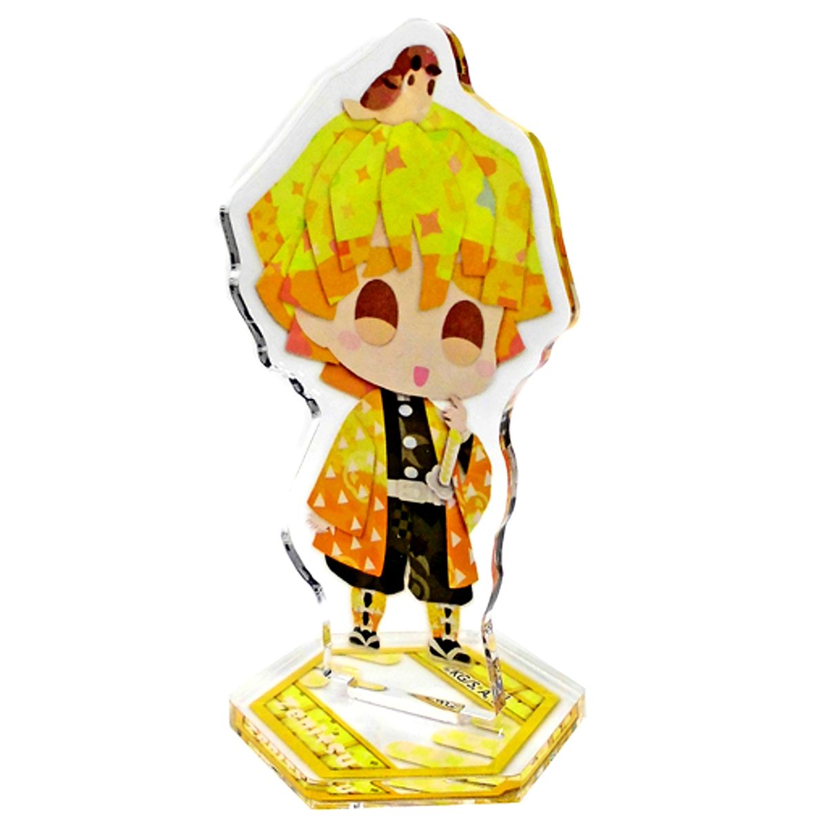Zenitsu Agatsuma Demon Slayer: Kimetsu no Yaiba x Don Quijote Acrylic Stand [USED]