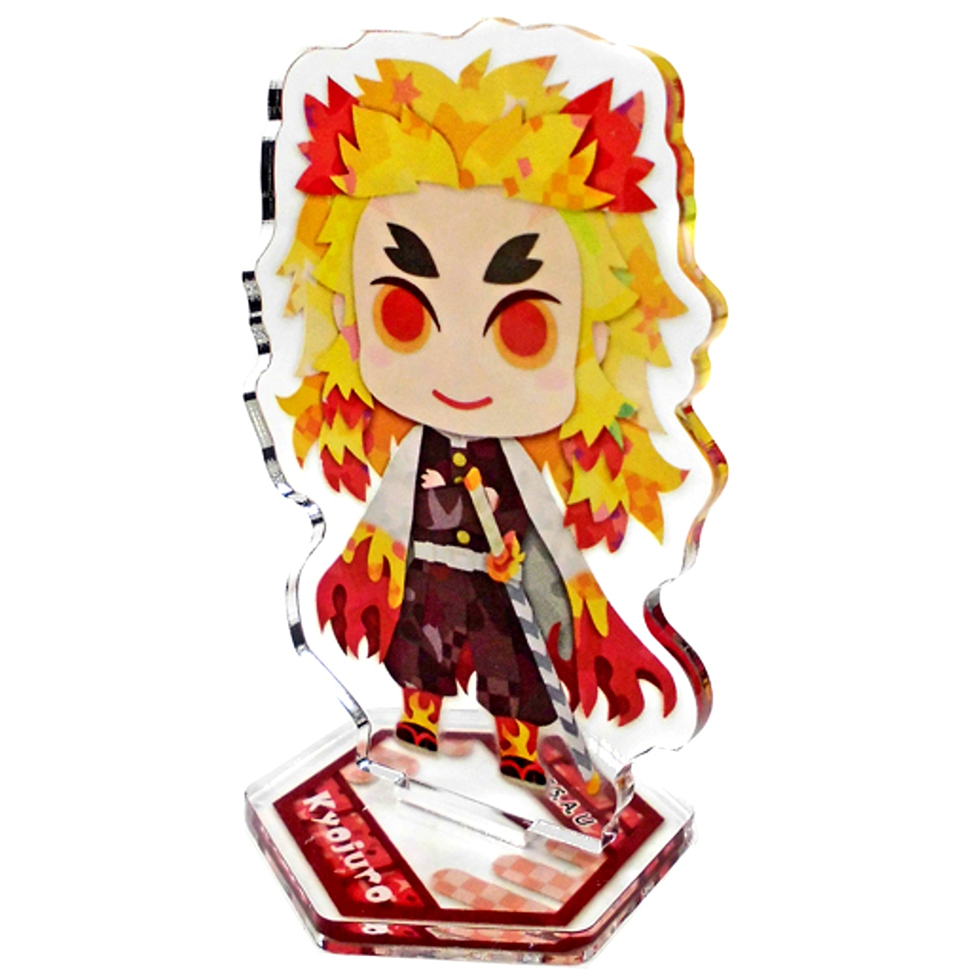 Kyojuro Rengoku Demon Slayer: Kimetsu no Yaiba x Don Quijote Acrylic Stand [USED]