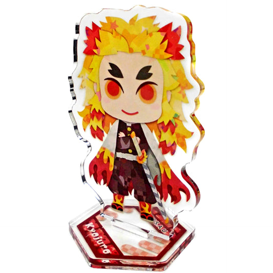 Kyojuro Rengoku Demon Slayer: Kimetsu no Yaiba x Don Quijote Acrylic Stand [USED]