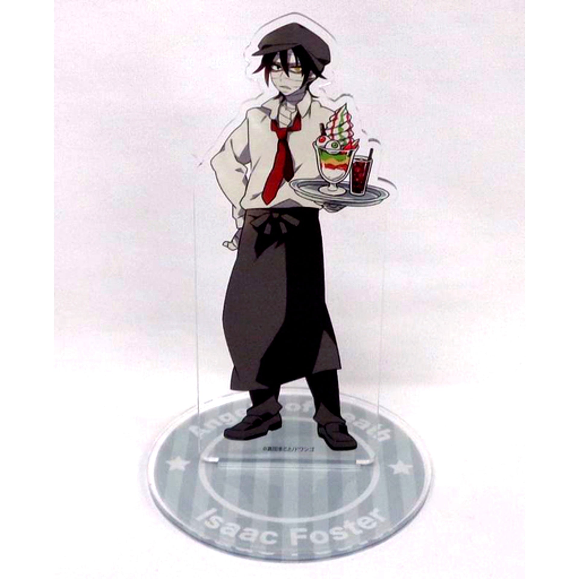 Isaac Foster Zack A Prize Angels of Death x Princess Cafe Big Acrylic Stand Mini Game Danny-sensei no Medama Ire [USED]