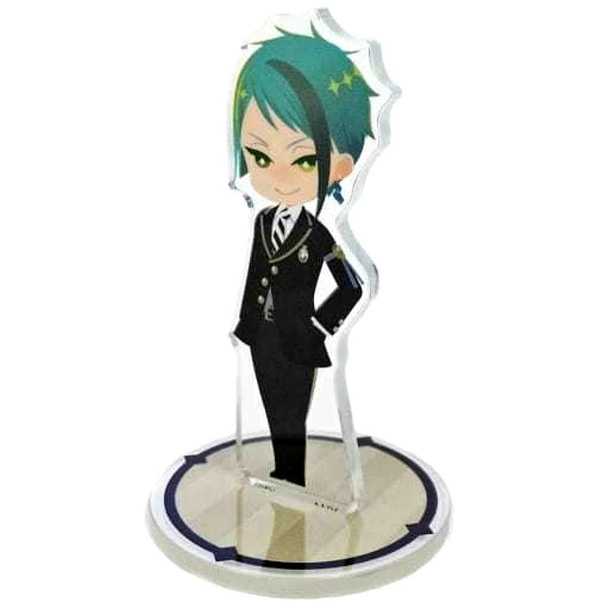 Disney Twisted-Wonderland Jade Leech Mini Acrylic Stand Collection Vol.1 Uniform Acrylic Stands [USED]