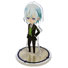Disney Twisted-Wonderland Silver Mini Acrylic Stand Collection Vol. 1 Uniform ver. Acrylic Stands [USED]