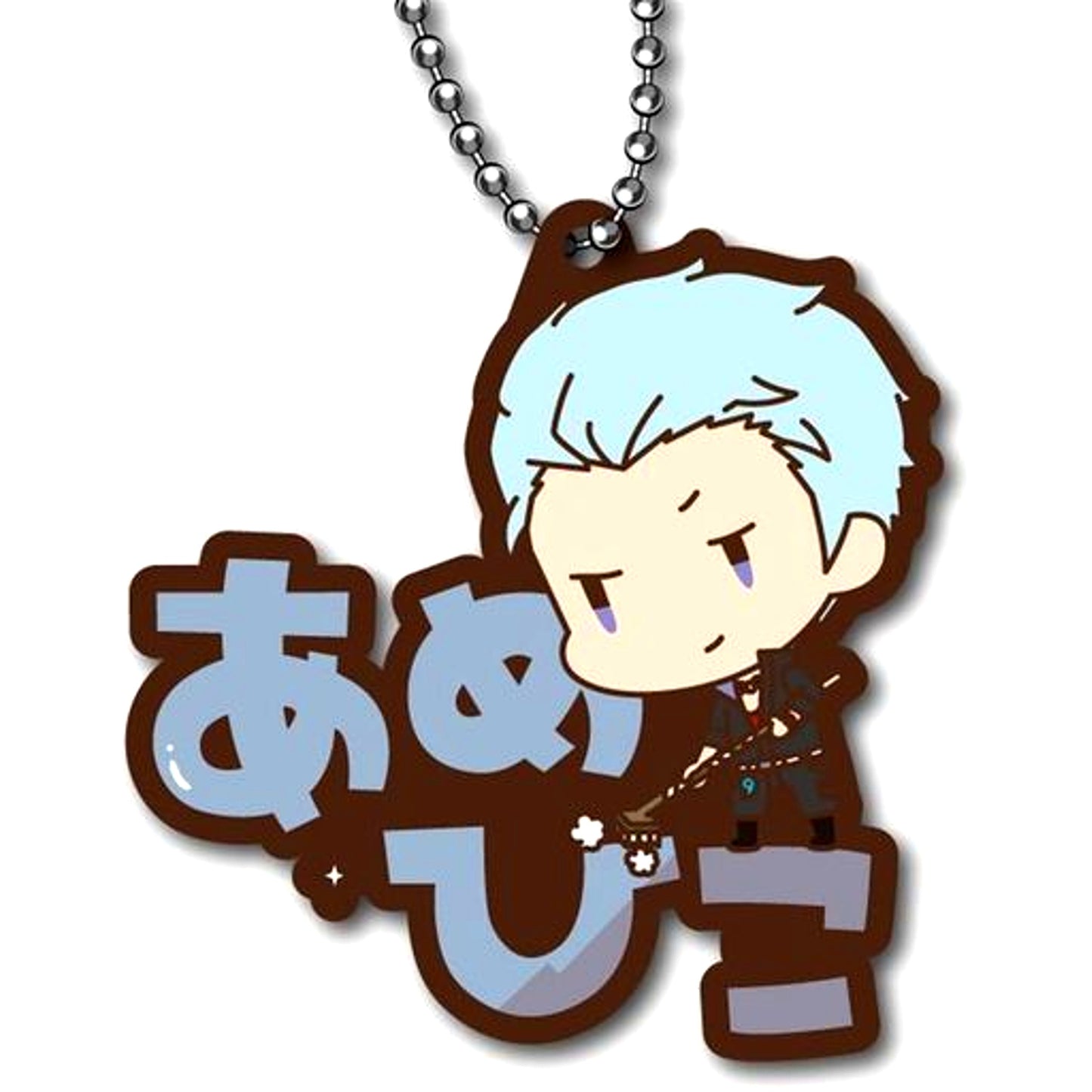 Amehiko Kuzunoha The Idolmaster SideM Oname Pitanko Rubber Mascot Vol.4 [USED]