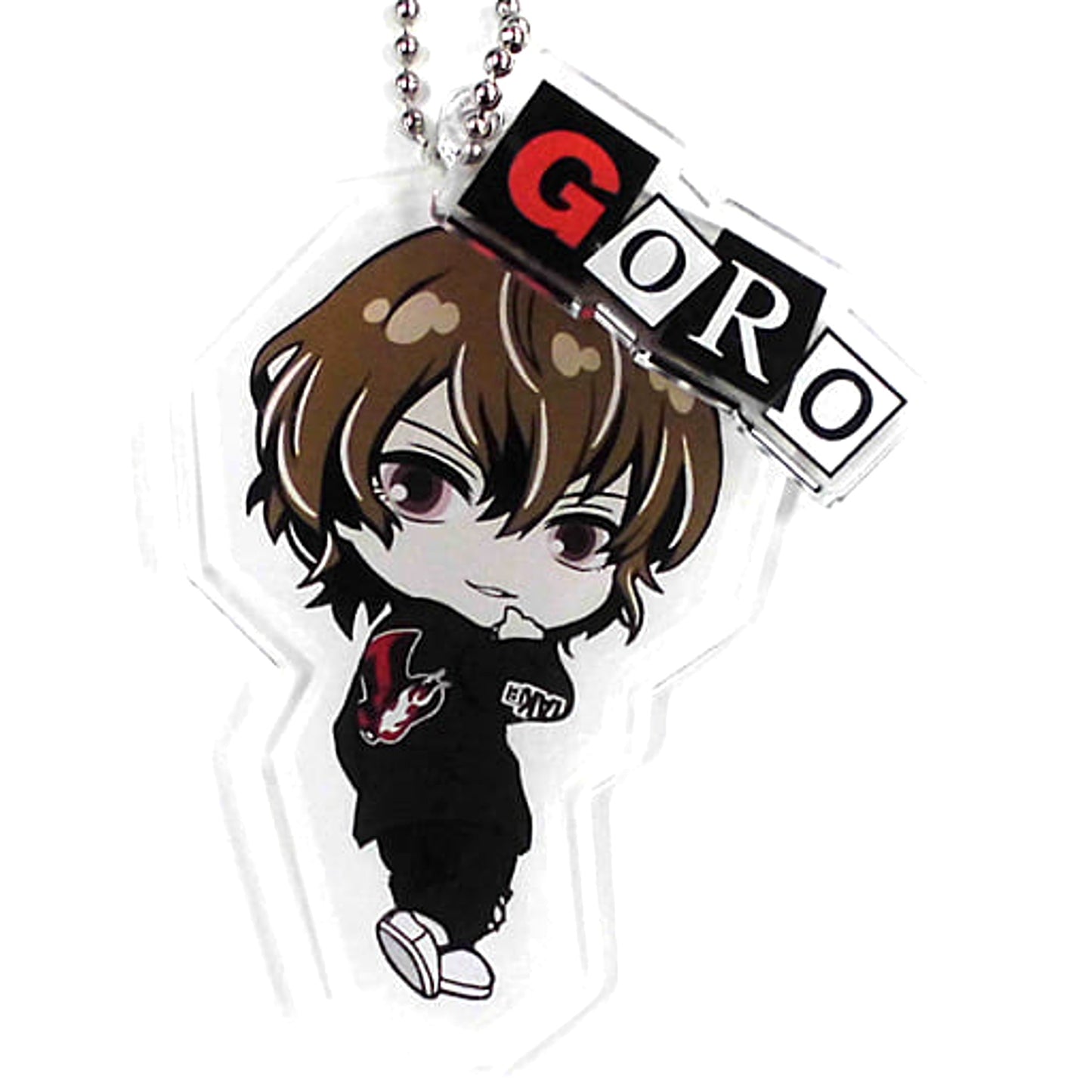 Persona 5 The Royal x R4G Goro Akechi SD Acrylic Keychain Acrylic Item [USED]