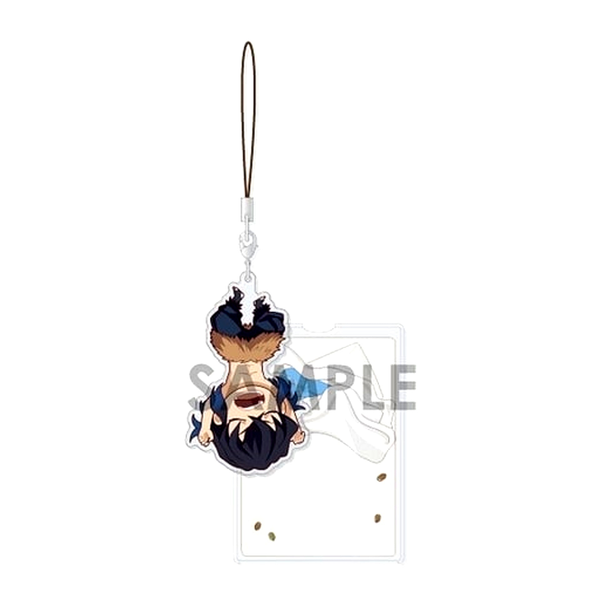4 Inosuke Hashibira Demon Slayer Oyasumi Acrylic Strap Vol.1 [USED]