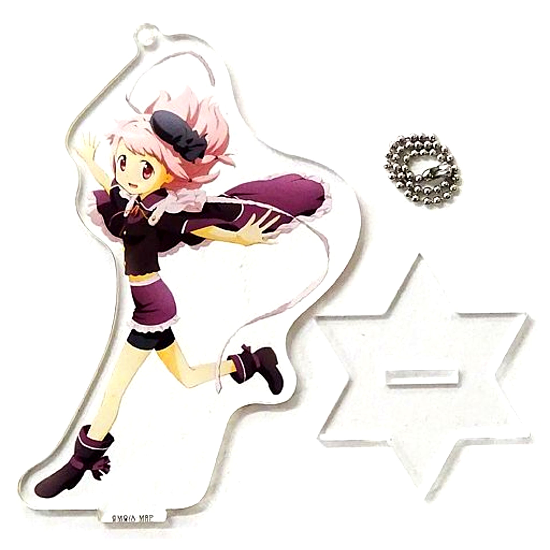 Ui Tamaki Magia Record Acrylic Keychain SHAFT TEN 1st Anniv SHAFT Exhibition [USED]