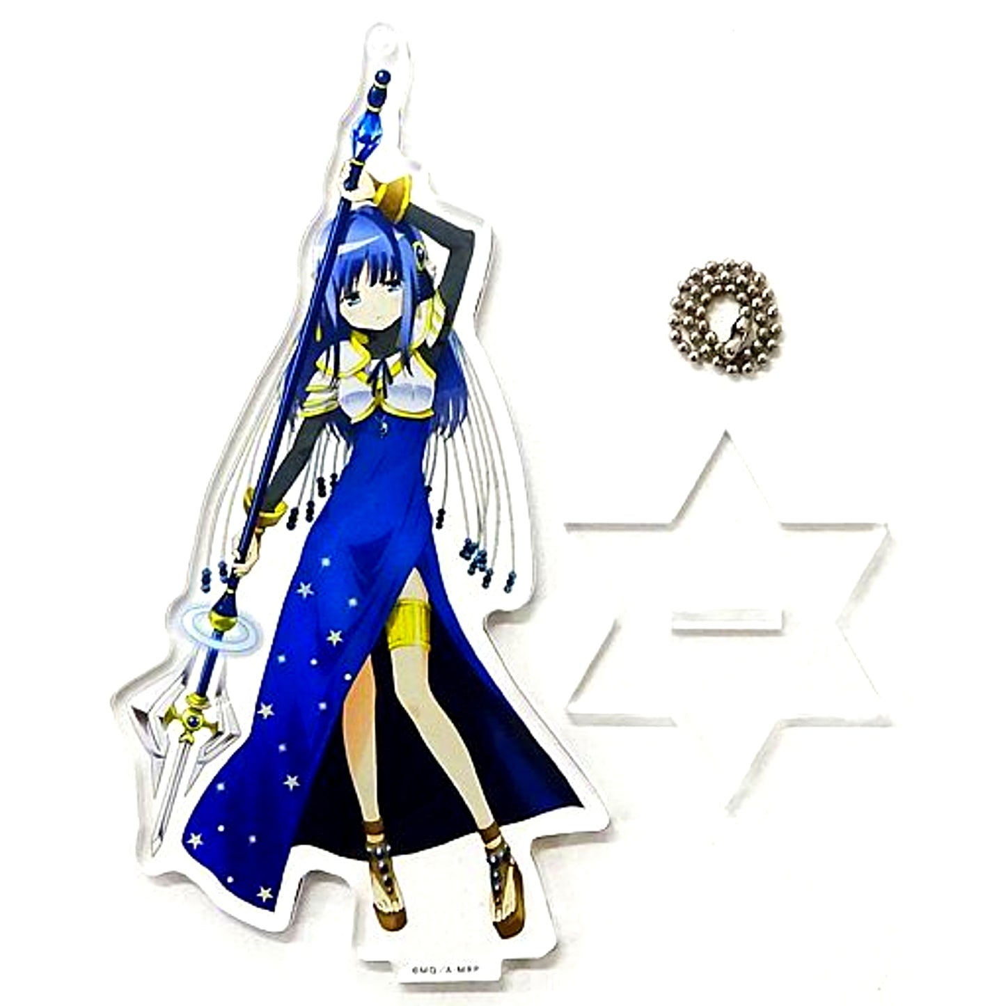 Yachiyo Nanami Magia Record Puella Magi Madoka Magica Side Story Acrylic Keychain Official Online Shop Shaft Ten 1st Anniversary Key Animation Exhibition Goods [USED]