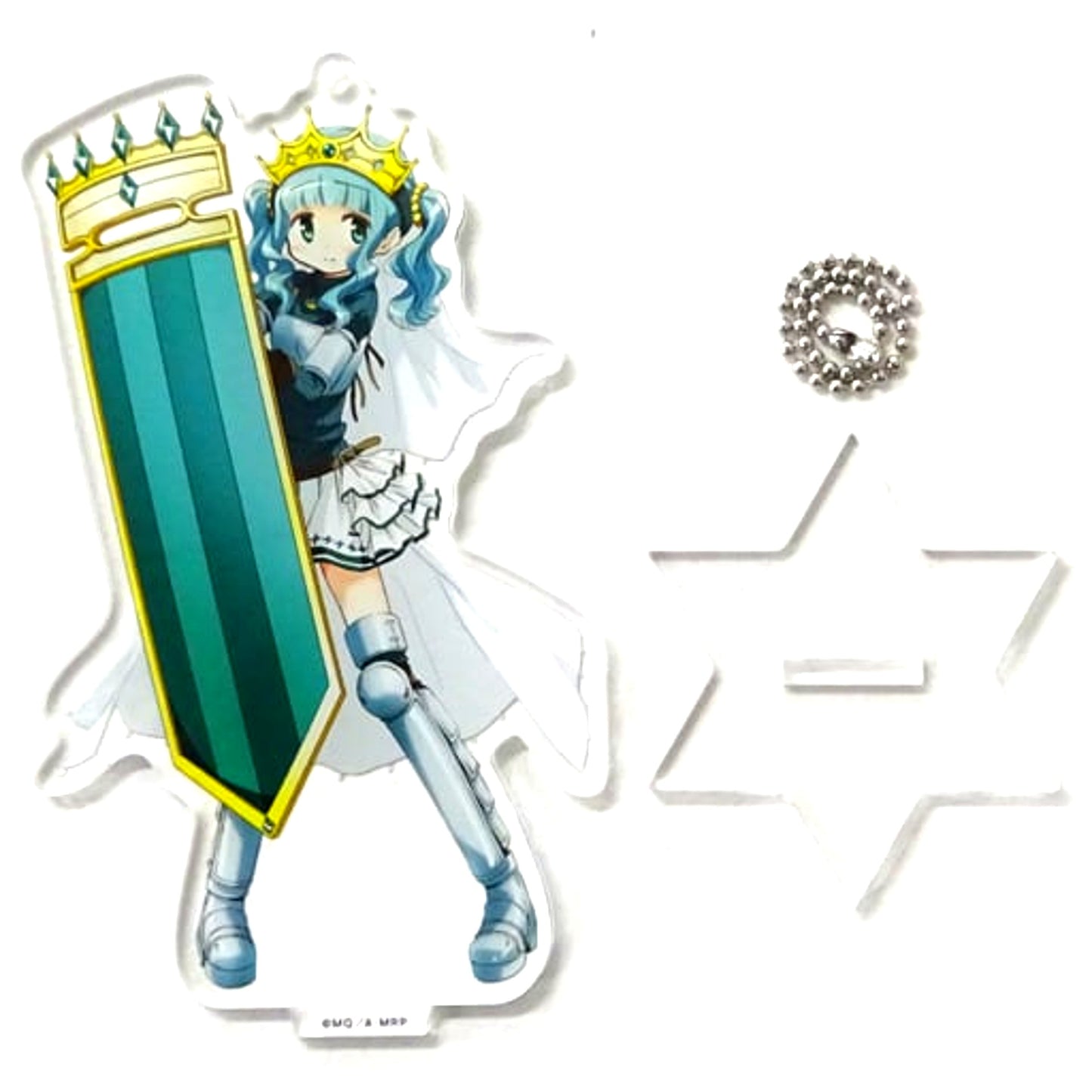 Sana Futaba Magia Record Acrylic Keychain SHAFT TEN 1st Anniv SHAFT Exhibition [USED]