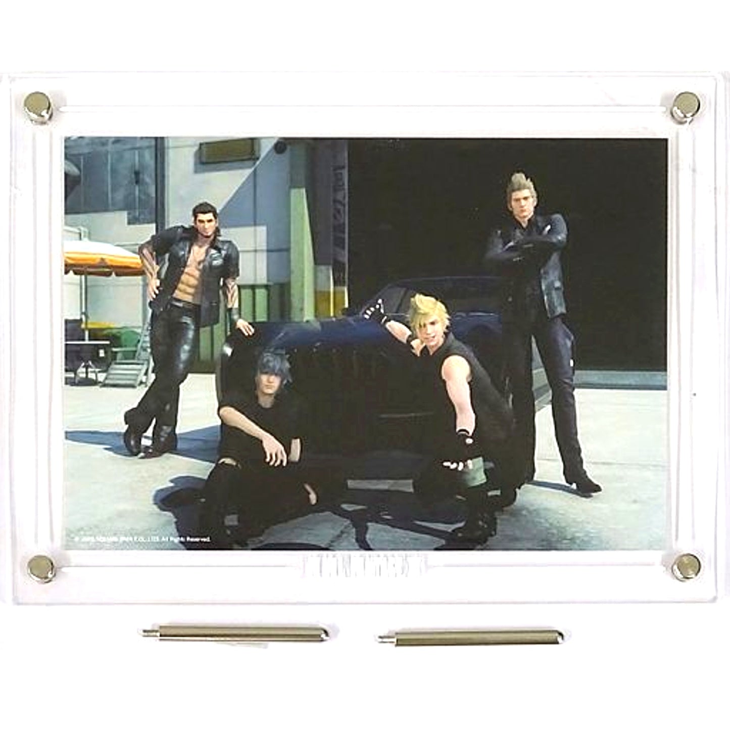 Pattern B Illustrated Acrylic Board Final Fantasy XV Archipelago Crossing 2nd Anniversary Tour in Animate [USED]