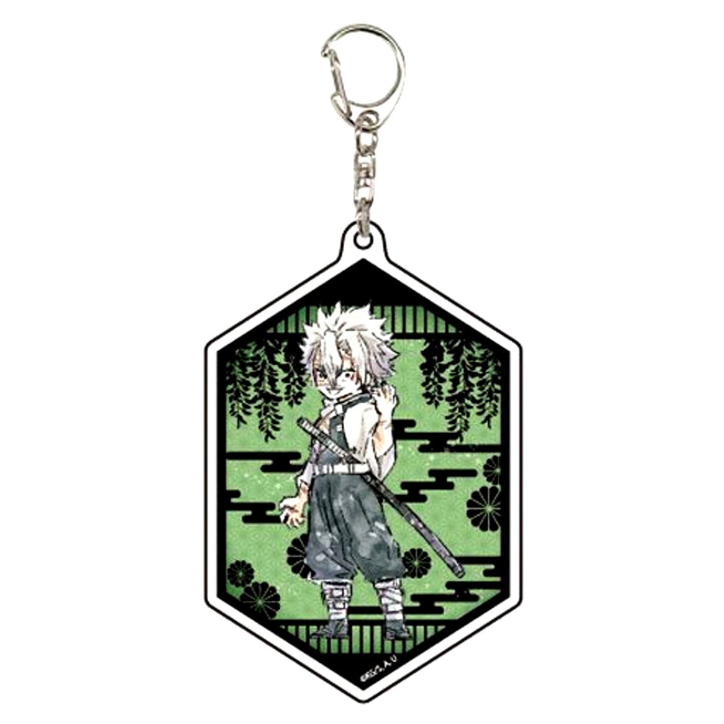 Sanemi Shinazugawa 02 Demon Slayer: Kimetsu no Yaiba GraffArt Design Acrylic Keychain [USED]