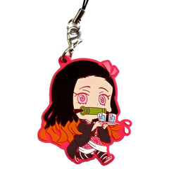 Nezuko Kamado Demon Slayer Asahi Beverage Campaign Original Rubber Strap [USED]