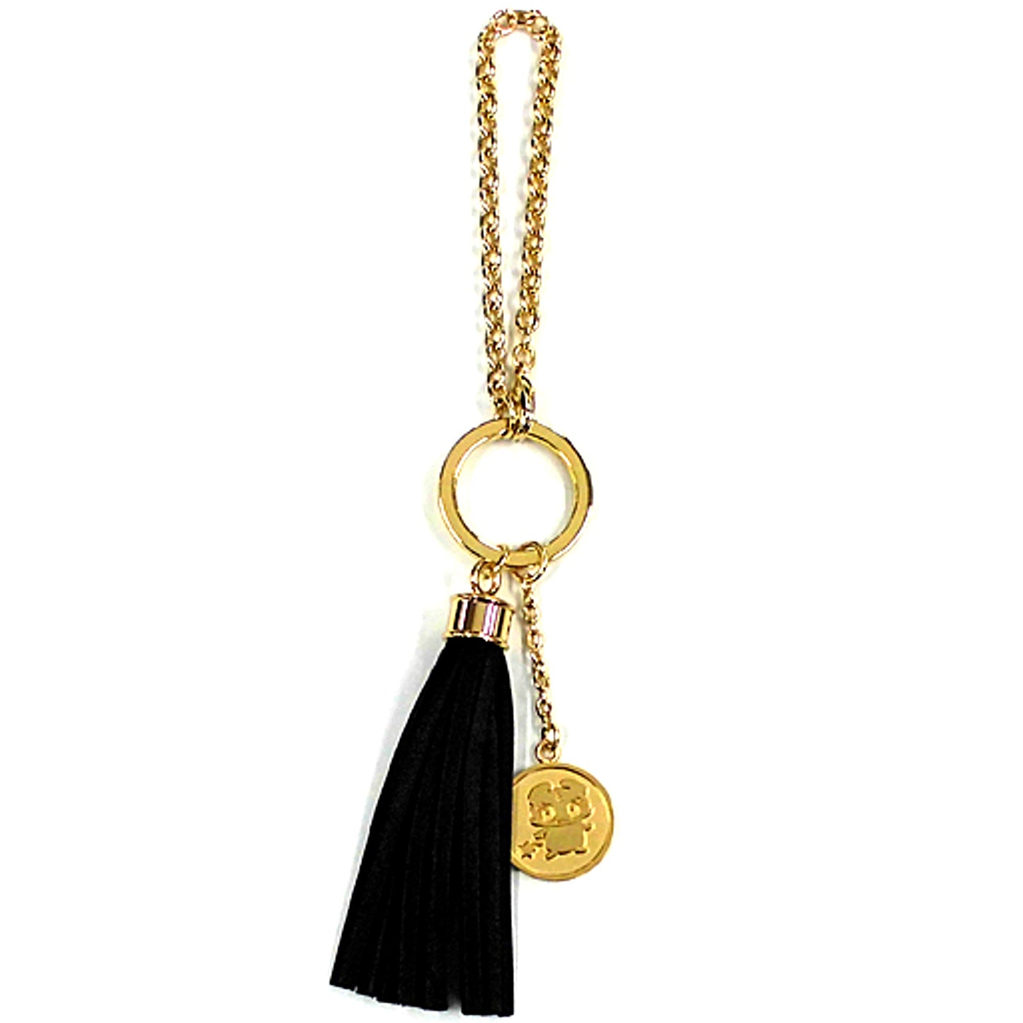 Cure Black Ver. Futari wa Precure 15th Anniversary Tassel Bag Charm with Coin [USED]