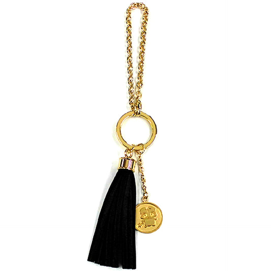 Cure Black Ver. Futari wa Precure 15th Anniversary Tassel Bag Charm with Coin [USED]