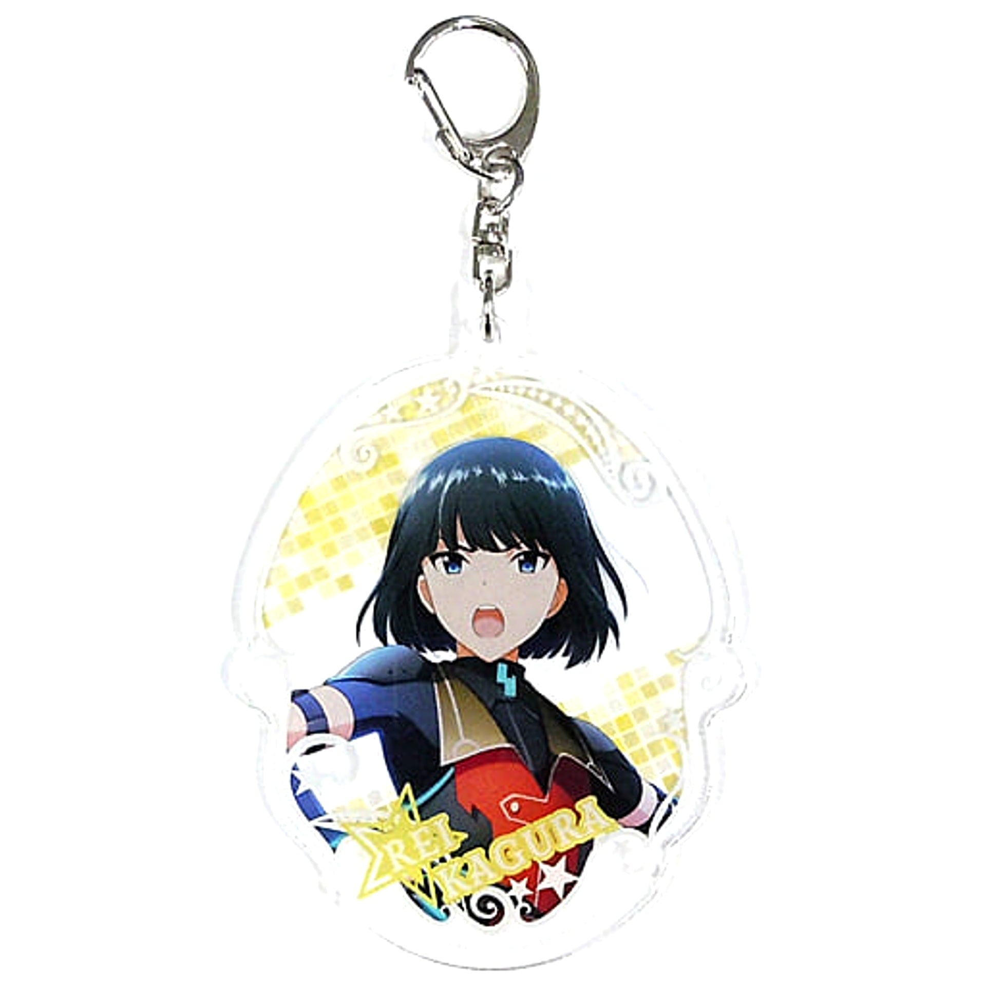 THE IDOLM@STER SideM Rei Kagura Kuji M@Ster Acrylic Keychain Atre Akihabara The Idolmaster Official Shop Exclusive Prize B-7 Keychains [USED]