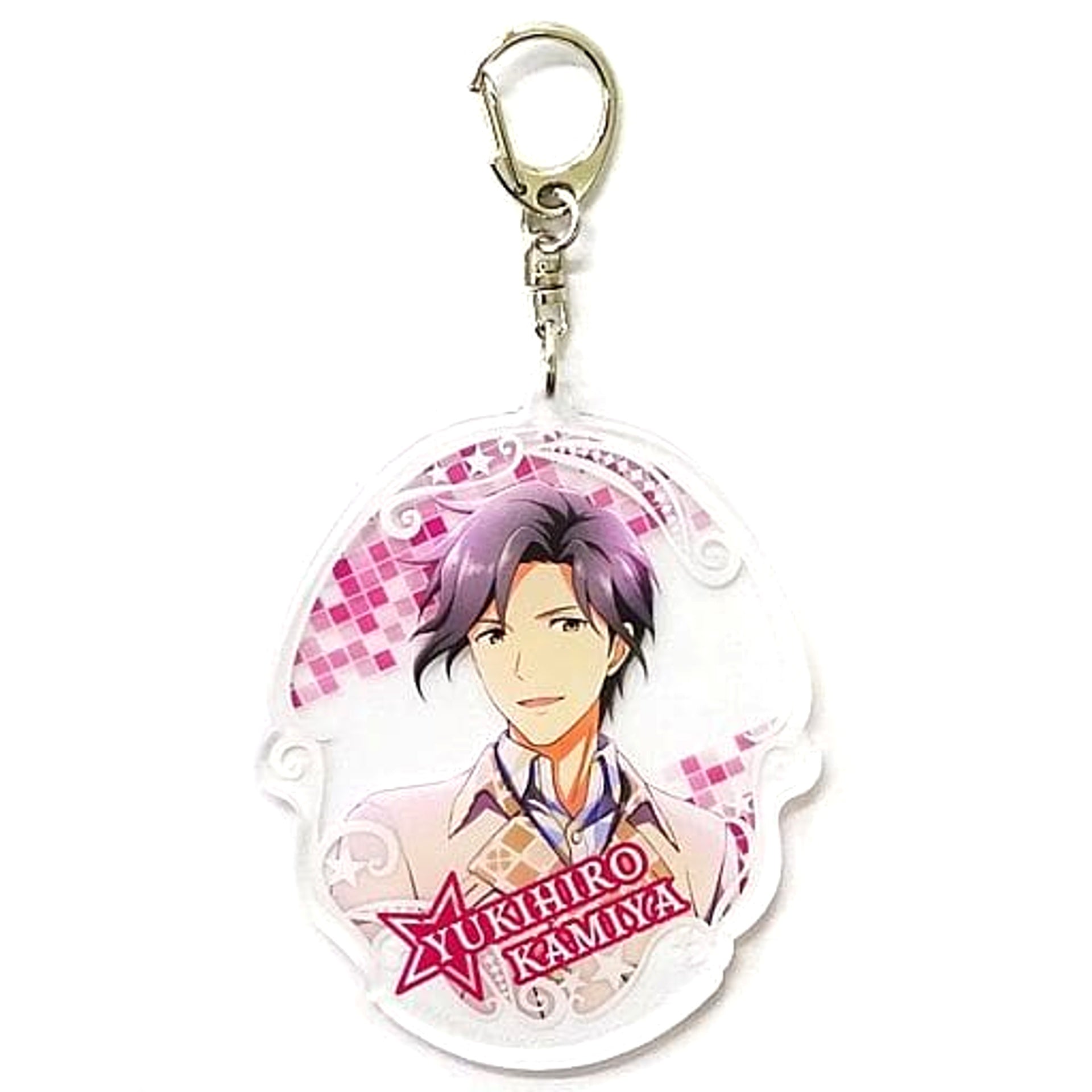 THE IDOLM@STER SideM Yukihiro Kamiya Kuji M@Ster Acrylic Keychain Atre Akihabara The Idolmaster Official Shop Exclusive B-27 Prize Keychains [USED]