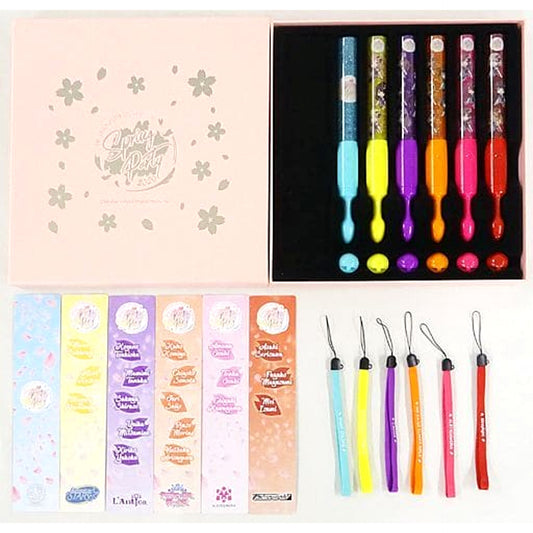 THE IDOLM@STER Shiny Colors 6 Types Official Concert Light Complete Set Spring Party 2020 Limited [USED]