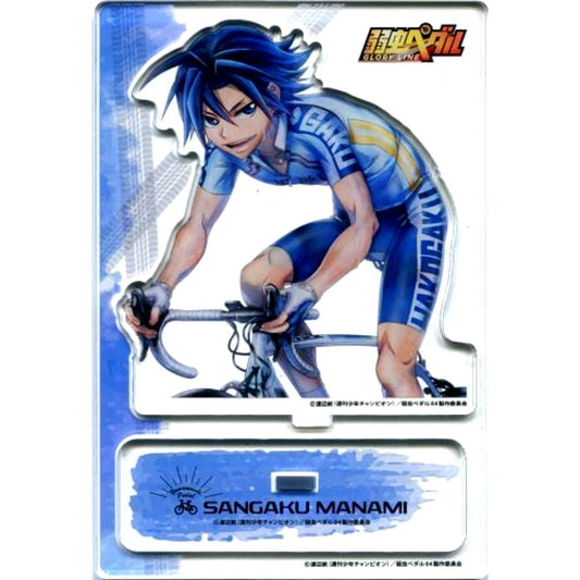 Sangaku Manami Acrylic Stand Yowamushi Pedal Glory Line Character Pop Store High Rotation Gacha S-2 Prize Yellow Bib [USED]
