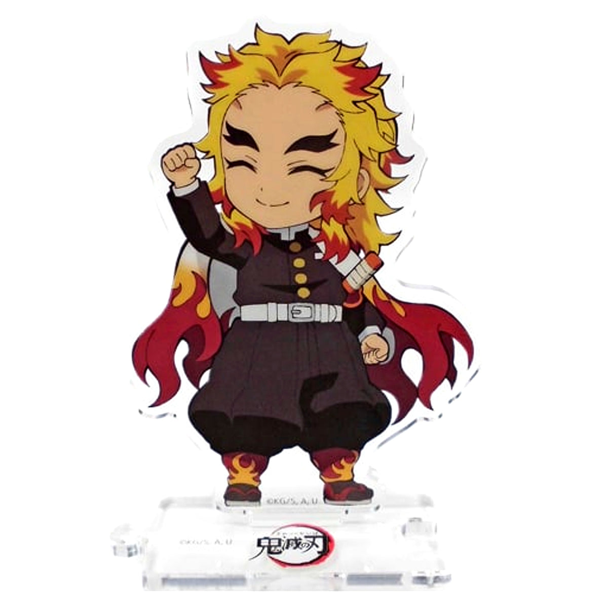 Kyojuro Rengoku Right Hand Raised Demon Slayer Character Emaki Cafe in ufotable Cafe Connecting Random Acrylic Stand Phase 5 [USED]