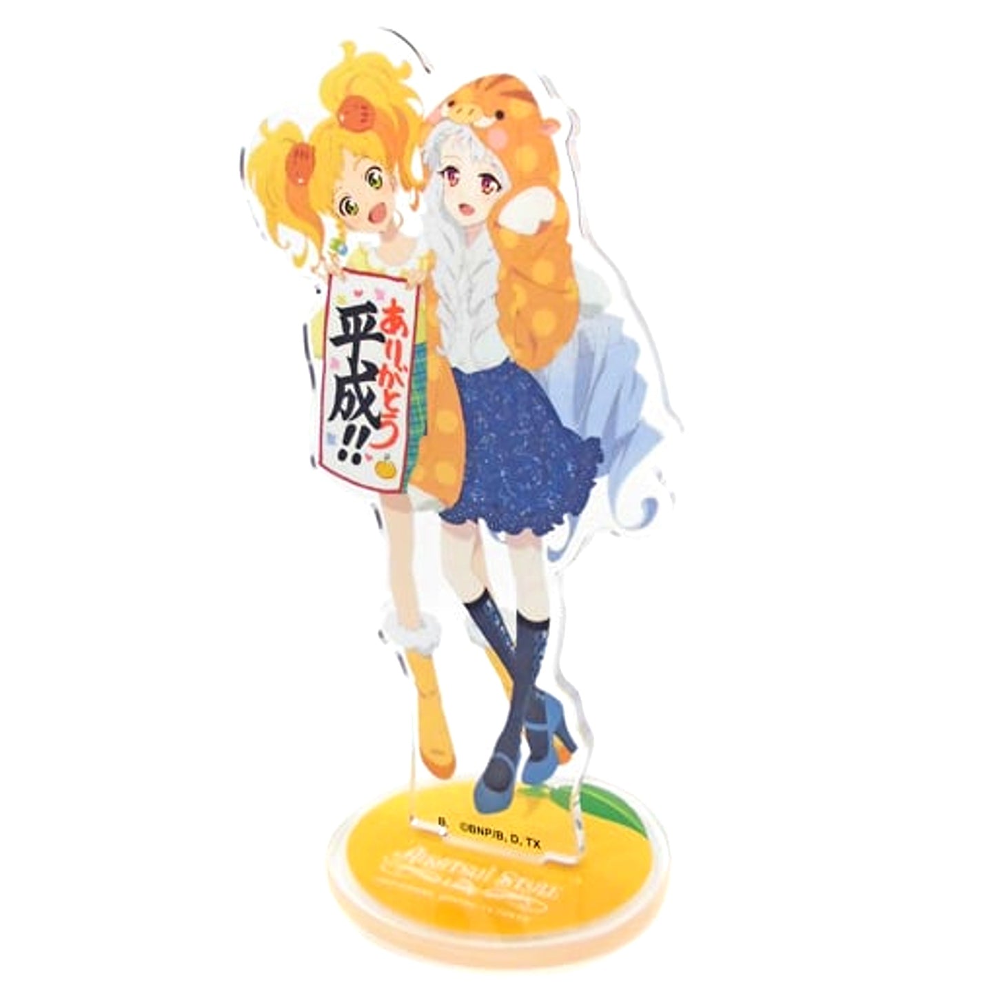 Yuzu Nikaido & Lily Shirogane Acrylic Stand Aikatsu Stars! AIKATSU!STYLE for Lady [USED]