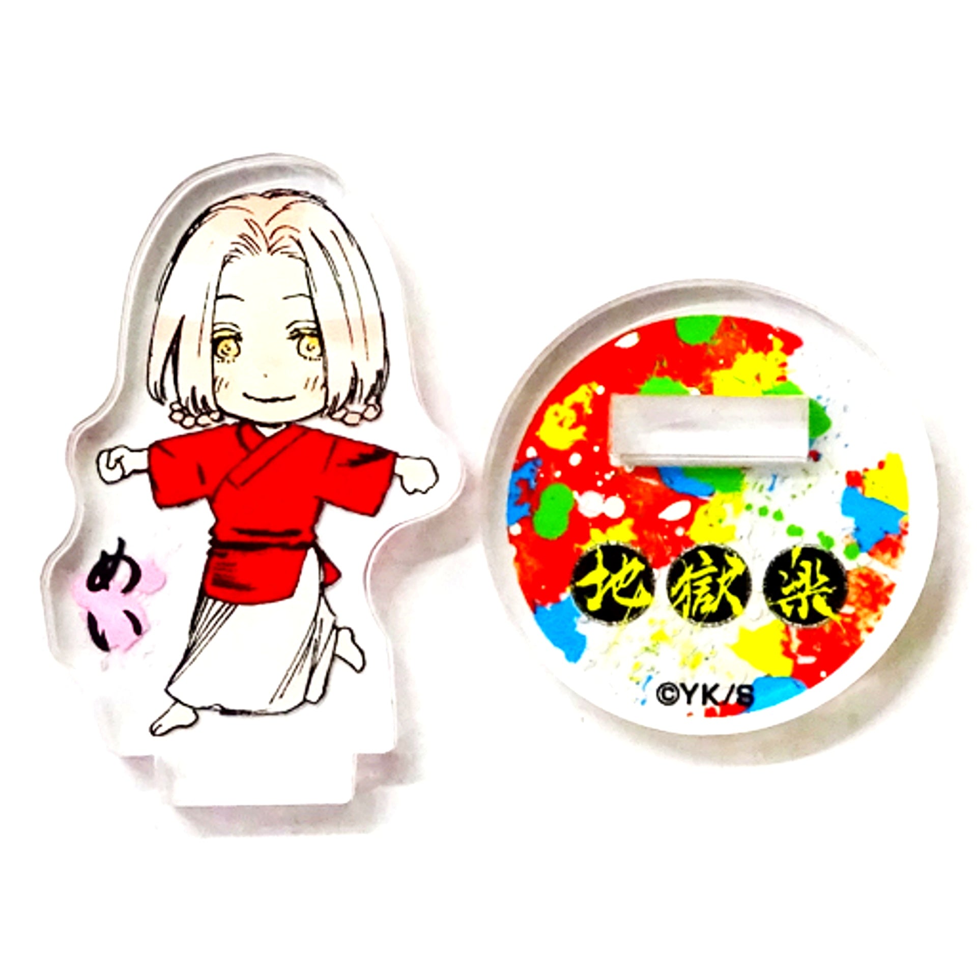Mei Hell's Paradise Raku Illustration Version Hell's Paradise & Spy x Family Fair Goods Acrylic Mini Figure [USED]
