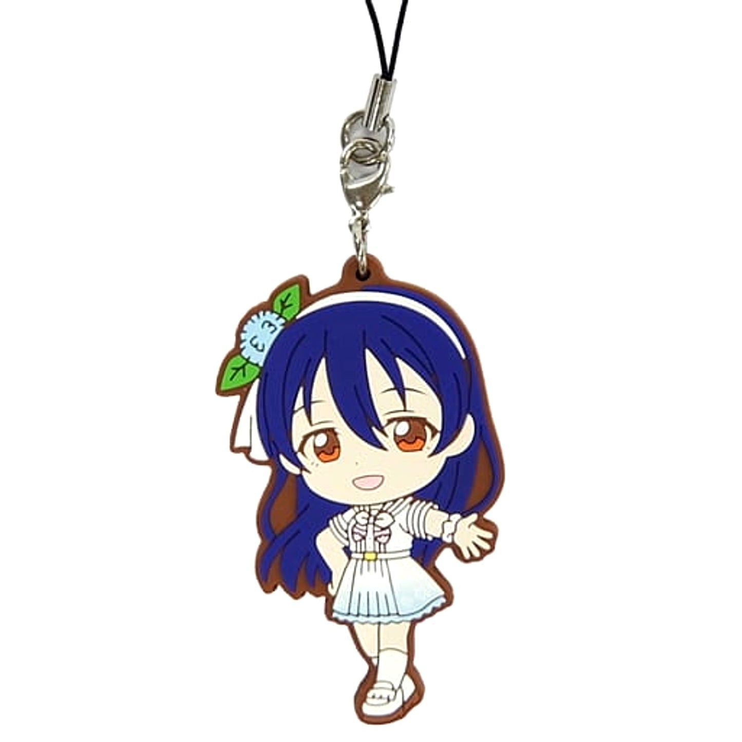 Love Live! Series Umi Sonoda Ichiban Kuji 9th Anniversary M's Rubber Charm Kyunchara Illustrations M's Rubber Strap Prize [USED]