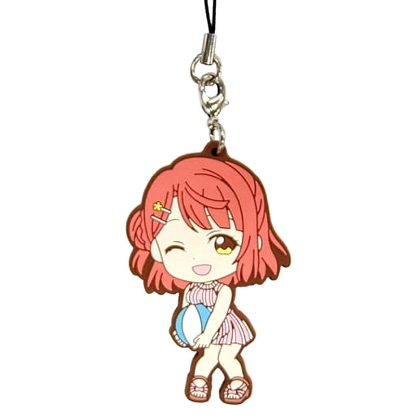 Love Live! Series Ayumu Uehara Ichiban Kuji 9th Anniversary Nijigasaki High School Rubber Charm Kyunchara Illustrations Nijigasaki Rubber Strap Prize [USED]