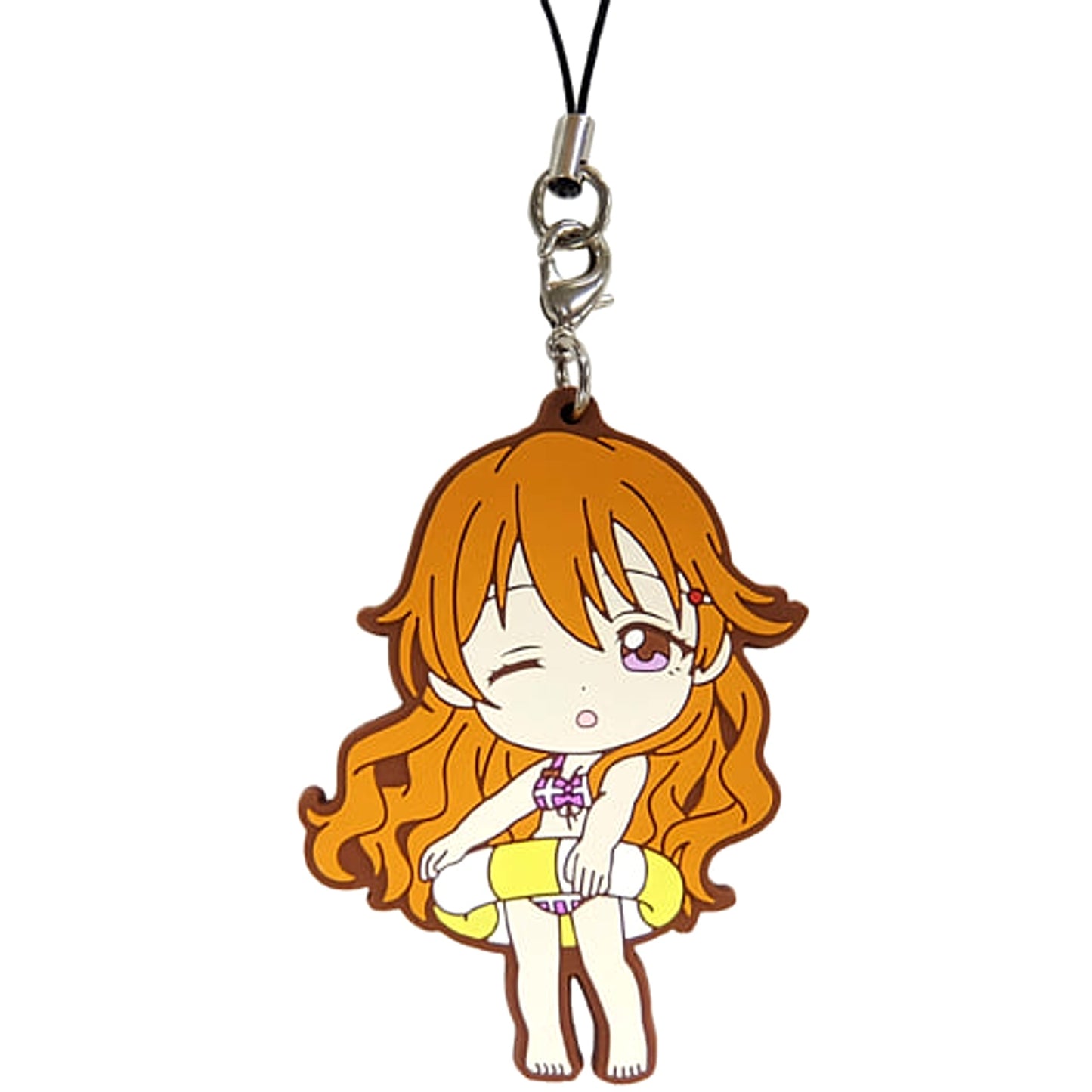 Love Live! Series Konoe Kanata Ichiban Kuji 9th Anniversary Nijigasaki High School Rubber Charm Kyunchara Illustrations Nijigasaki Rubber Strap Prize [USED]