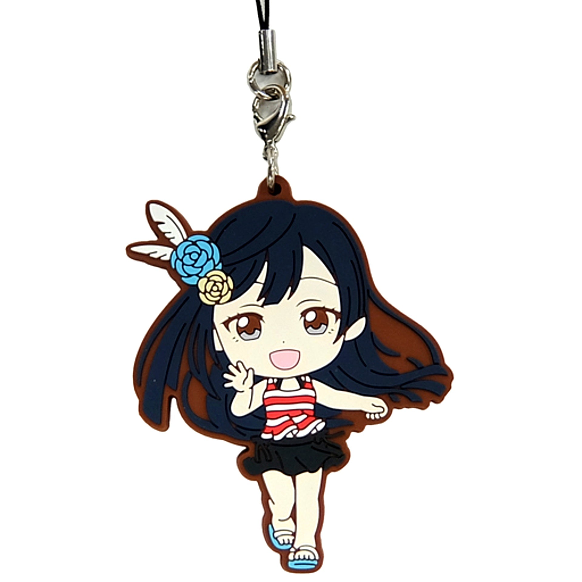 Setsuna Yuki Nijigasaki Rubber Strap Prize Kyun Chara Illustrations Ichiban Kuji Love Live Series 9th Anniversary [USED]