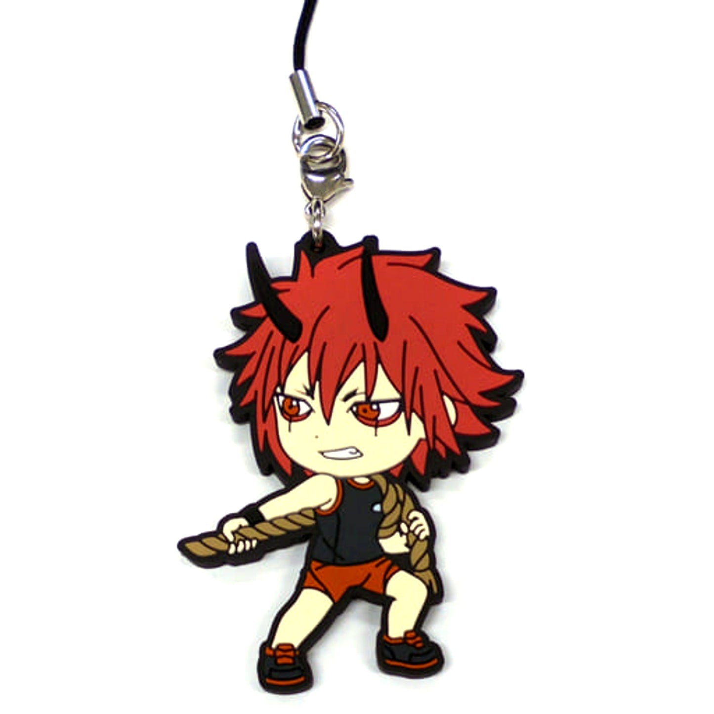 That Time I Got Reincarnated as a Slime Benimaru Athletic Festival Ver. Ichiban Kuji Private Tempest Academy! Rubber Charm Kyunchara Illustrations Prize E [USED]