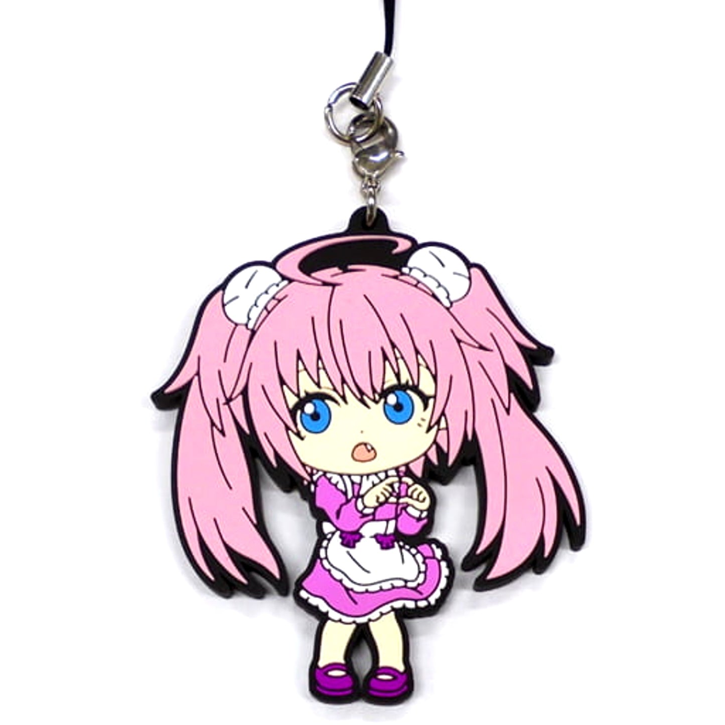 That Time I Got Reincarnated as a Slime Milim Nava Cultural Festival Ver. Ichiban Kuji Private Tempest Academy! Rubber Charm Kyunchara Illustrations Prize F [USED]