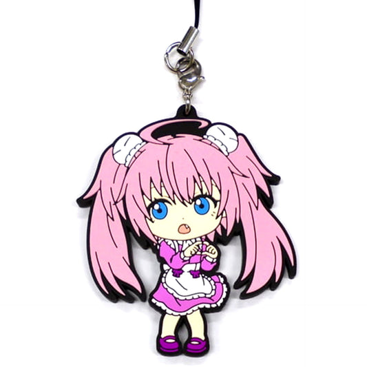 That Time I Got Reincarnated as a Slime Milim Nava Cultural Festival Ver. Ichiban Kuji Private Tempest Academy! Rubber Charm Kyunchara Illustrations Prize F [USED]
