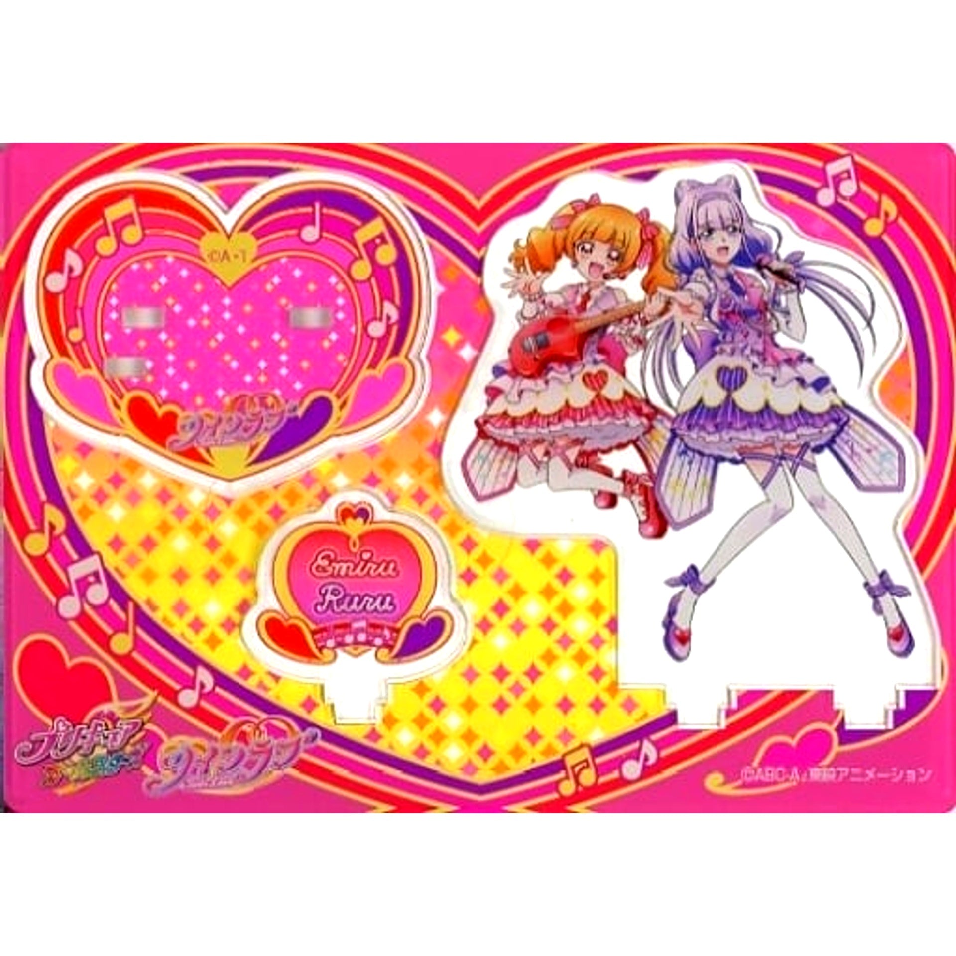 Twin Love Precure All Stars Idol Precure 2nd Season Pretty Store Limited Acrylic Stand [USED]