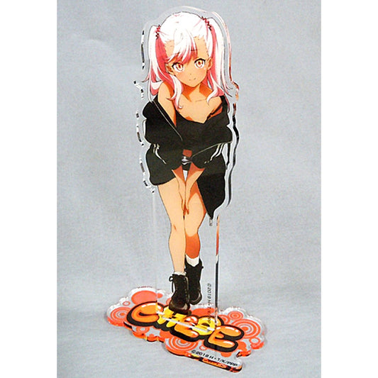 Chloe von Einzbern Fate/kaleid liner Prisma Illya Prisma Phantasm Original Illustration Big Acrylic Stand New Movie Production Commemoration Pop Up Shop in Shibuya Marui Goods [USED]