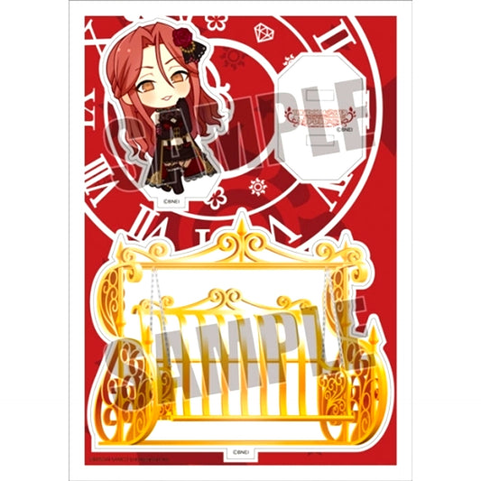 Tokiko Zaizen Acrylic Character Plate Petit 18 THE IDOLM@STER Cinderella Girls [USED]