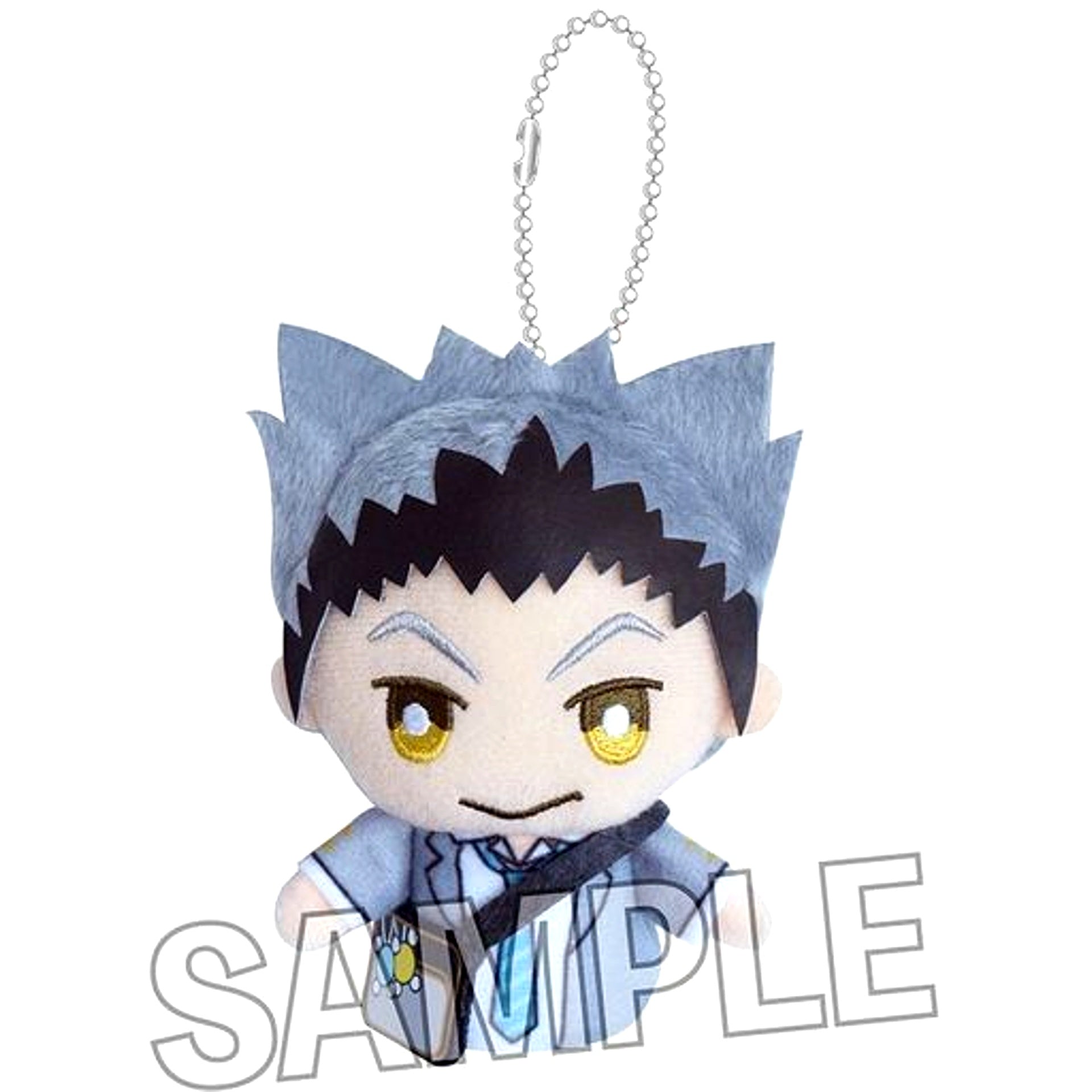 Koutarou Bokuto Haikyu!! Uniform Ver. Yubi no Ue Series Mascot [USED]