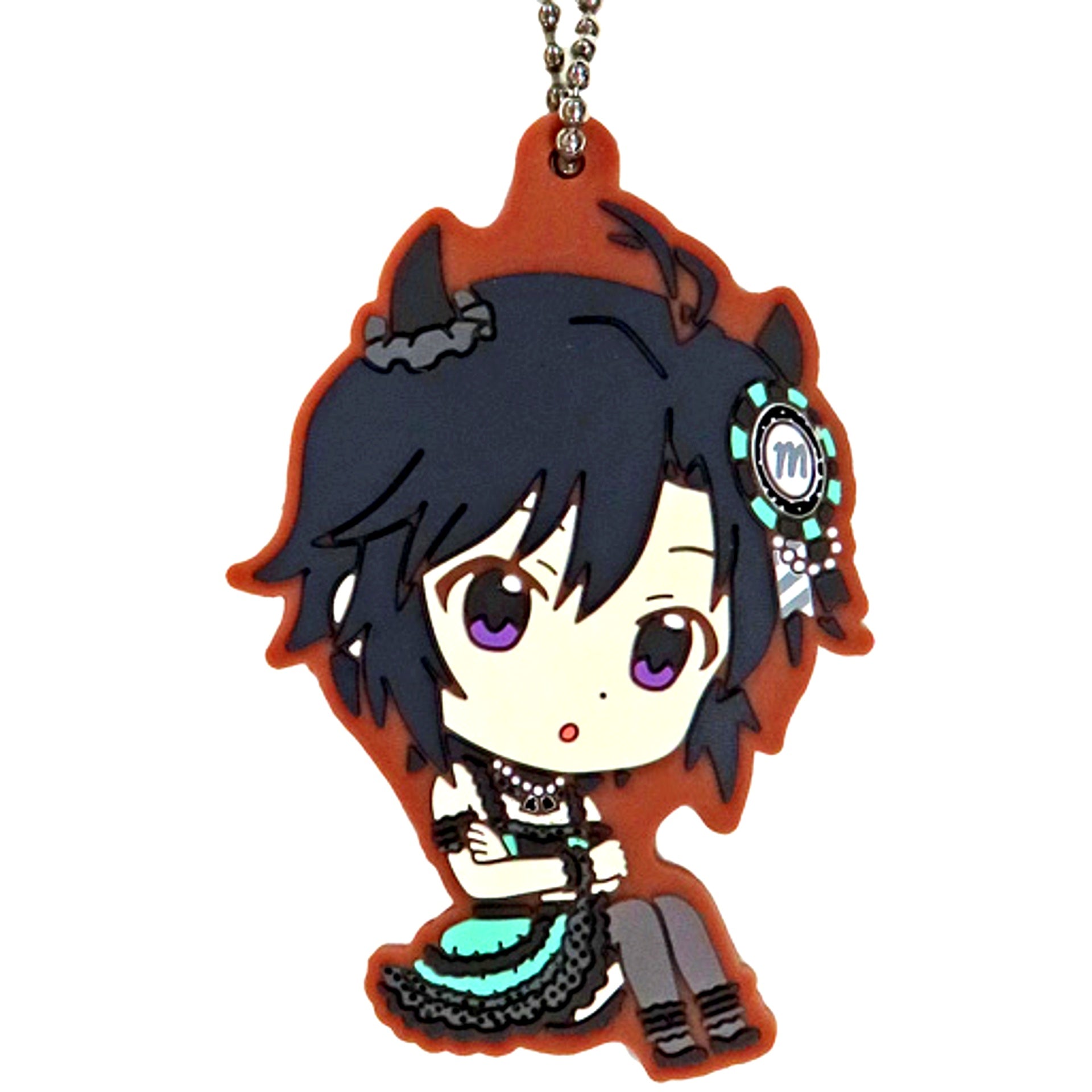 Makoto Kikuchi The Idolmaster Million Live! Capsule Rubber Mascot 07 [USED]