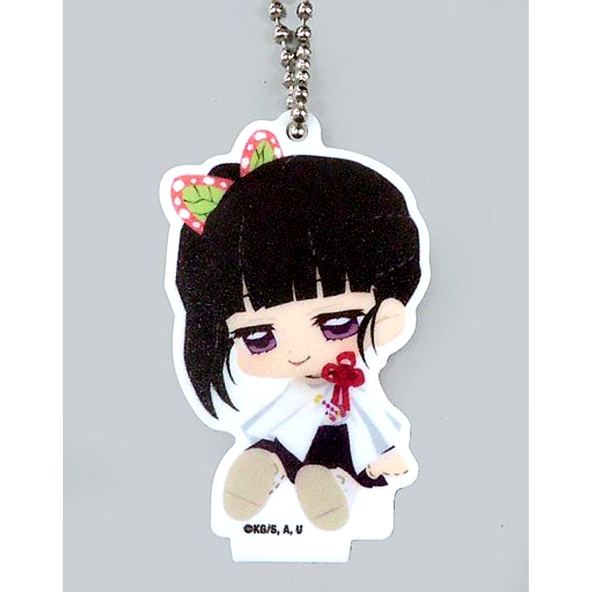 Kanao Tsuyuri Demon Slayer x COLLABO CAFE HONPO LABO Mini Character Acrylic Keychain [USED]